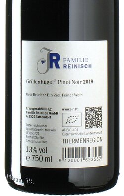Pinot Noir Grillenhgel 2019