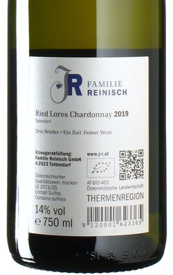 Chardonnay Ried Lores 2019