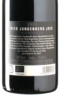 Blaufränkisch Ried Jungenberg 2019