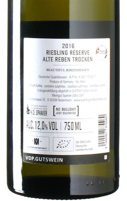 Riesling Reserve Alte Reben 2016