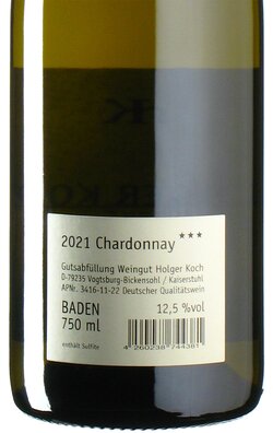 Chardonnay *** 2021