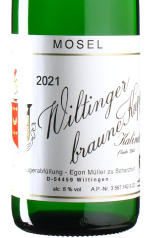 Egon Müller - Riesling Wiltinger Braune Kupp Kabinett 2021 *L6