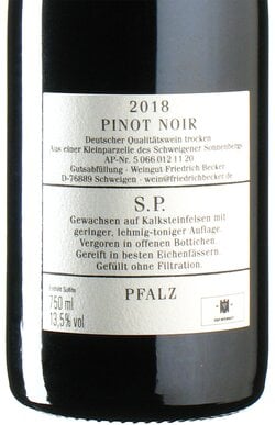 Pinot Noir Sankt Paul GG 2018