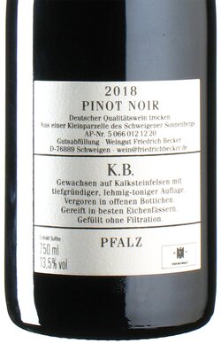 Pinot Noir »KB« GG 2018