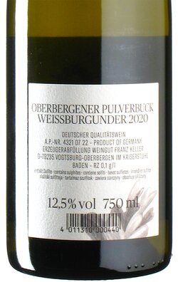 Weissburgunder Pulverbuck 2020
