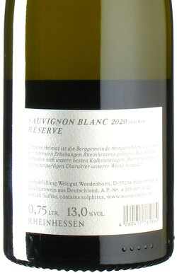 Sauvignon Blanc Reserve 2020