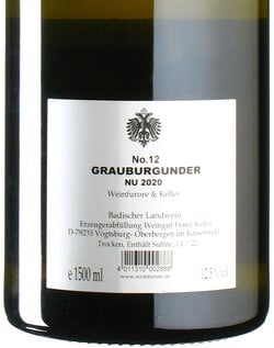 No. 12 - Grauburgunder Nu 2020 Magnum