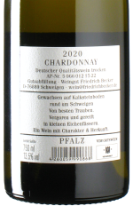 Becker - Chardonnay Schweigen 2020
