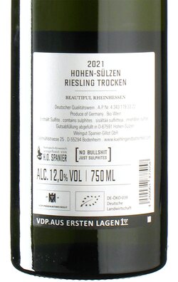 Riesling Hohen-Sülzen 2021