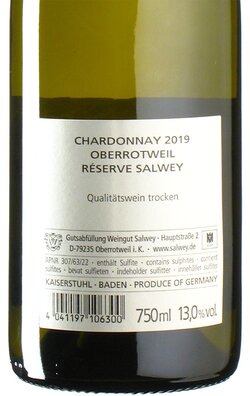 Chardonnay Oberrotweil RS2019