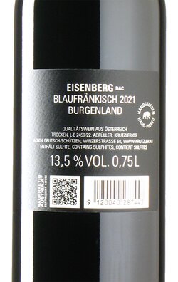 Blaufrnkisch Eisenberg 2021