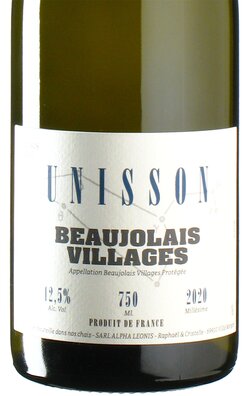 Beaujolais Villages Blanc Unisson 2020