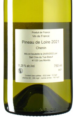 Chenin Blanc Pineau de Loire 2021