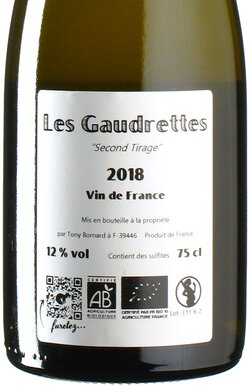 Chardonnay Les Gaudrettes Second Tirage 2018