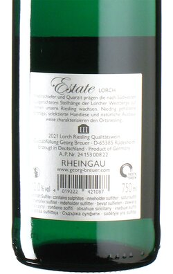Riesling Estate Lorch 2021