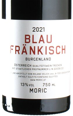 Blaufränkisch Burgenland 2021