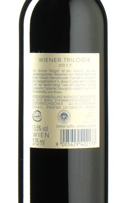 Wiener Trilogie 2017 Halbflasche