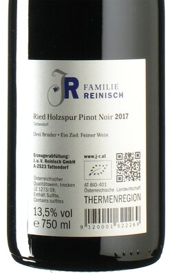 Pinot Noir Holzspur 2017