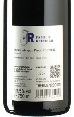 Pinot Noir Ried Holzspur 2017