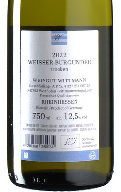 Weisser Burgunder 2022