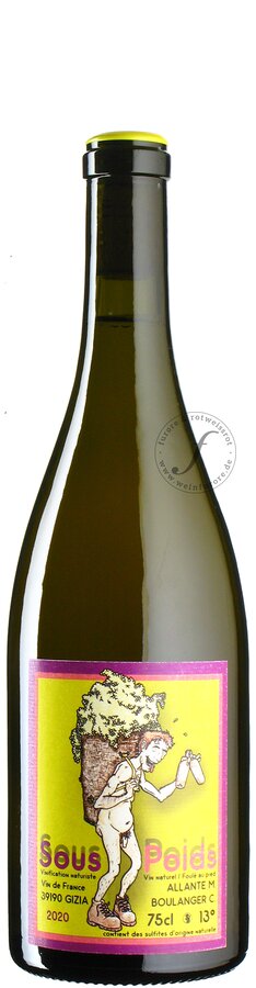 Allante & Boulanger - Chardonnay Sous Poids 2020