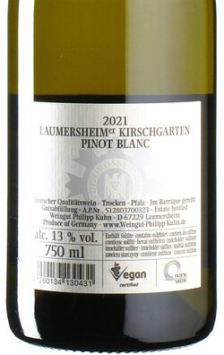 Pinot Blanc Kirschgarten GG 2021