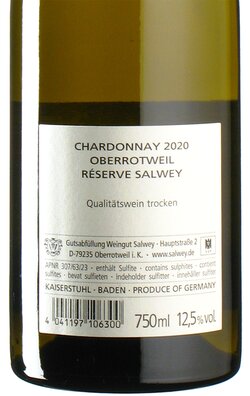 Chardonnay Oberrotweil RS 2020