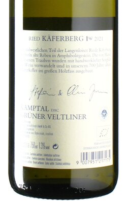 Grüner Veltliner Käferberg 2021