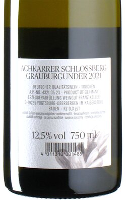 Grauburgunder Schlossberg GG 2021