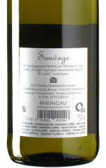 Breuer - Riesling GB Sauvage 2022