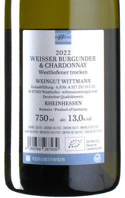 Weiburgunder & Chardonnay Westhofen 2022