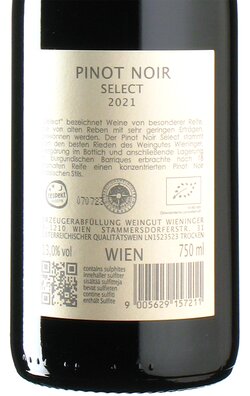 Pinot Noir Select 2021
