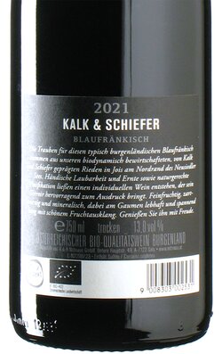 Blaufrnkisch Kalk & Schiefer 2021 *bio