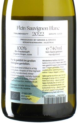 Grape Juice Sauvignon Blanc Flein 2022