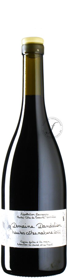 Domaine Dandelion - Pinot Noir Hautes Côtes Nature 2022