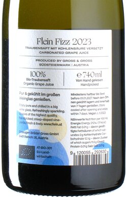 Sparkling Grape Juice Flein FIZZ 2023
