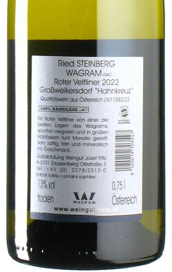 Roter Veltliner Steinberg 2022