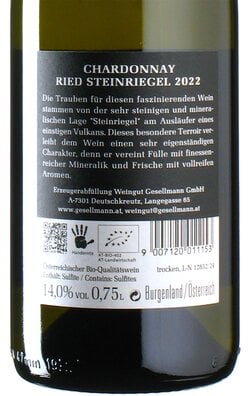 Chardonnay Ried Steinriegel 2022