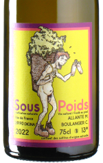 Allante & Boulanger - Chardonnay Sous Poids 2022 *L1 *PC *U *V