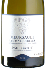 Paul Gayot - Chardonnay Meursault Les Malpoiriers 2022