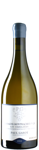 Paul Gayot - Chardonnay Chassagne-Montrachet 1er Cru Les Embazées 2022 *L3