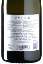 Christmann & Kauffmann - Riesling Cuvée No. 104 Sekt Brut Nature