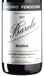 Fenocchio - Barolo Bussia 2021