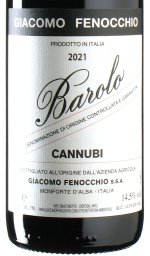 Fenocchio - Barolo Cannubi 2021