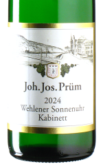 Prüm - Riesling Wehlener Sonnenuhr Kabinett 2024
