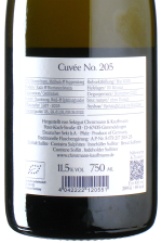 Christmann & Kauffmann - Cuvée No. 205 Sekt Brut Nature  *bio