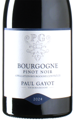 Paul Gayot - Pinot Noir Bourgogne 2024