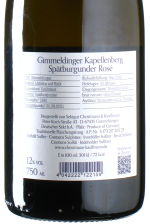 Christmann & Kauffmann - Rosé Kapellenberg Sekt Brut Nature 2021