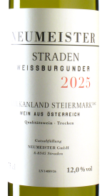Neumeister - Weißburgunder Straden 2025 *bio