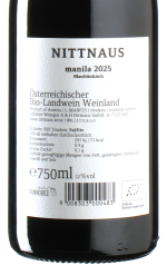 Nittnaus - Blaufränkisch Manila 2025 *bio